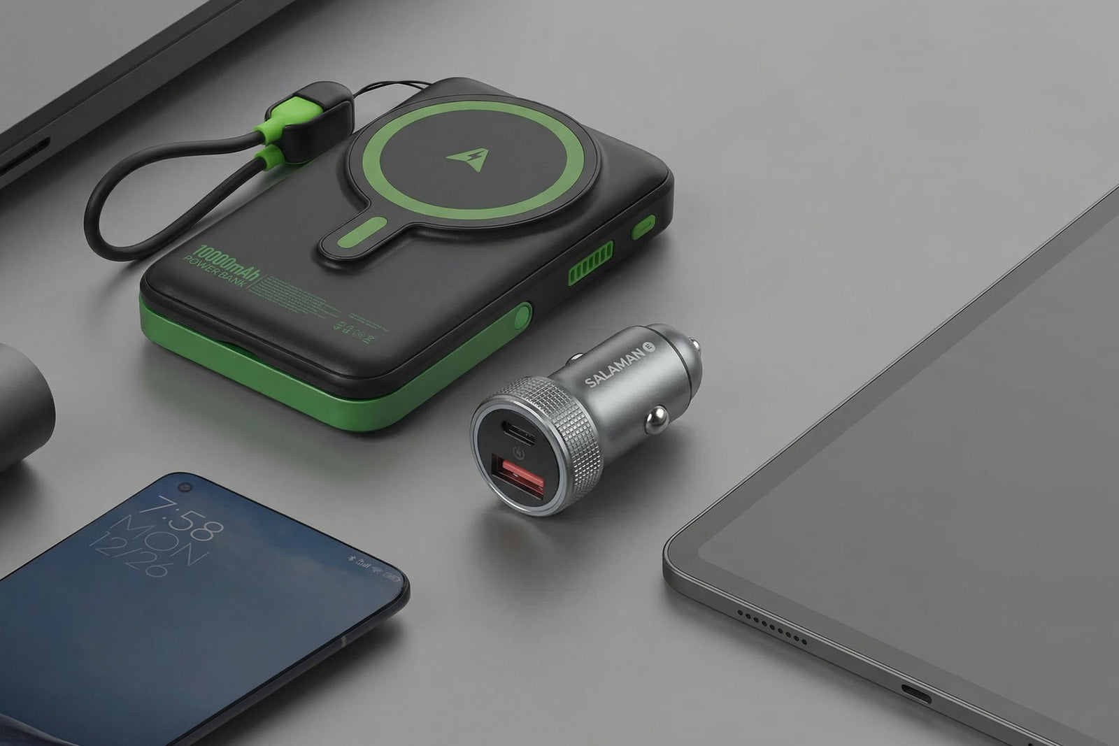 Salaman Edge SF 55W PD Car Charger