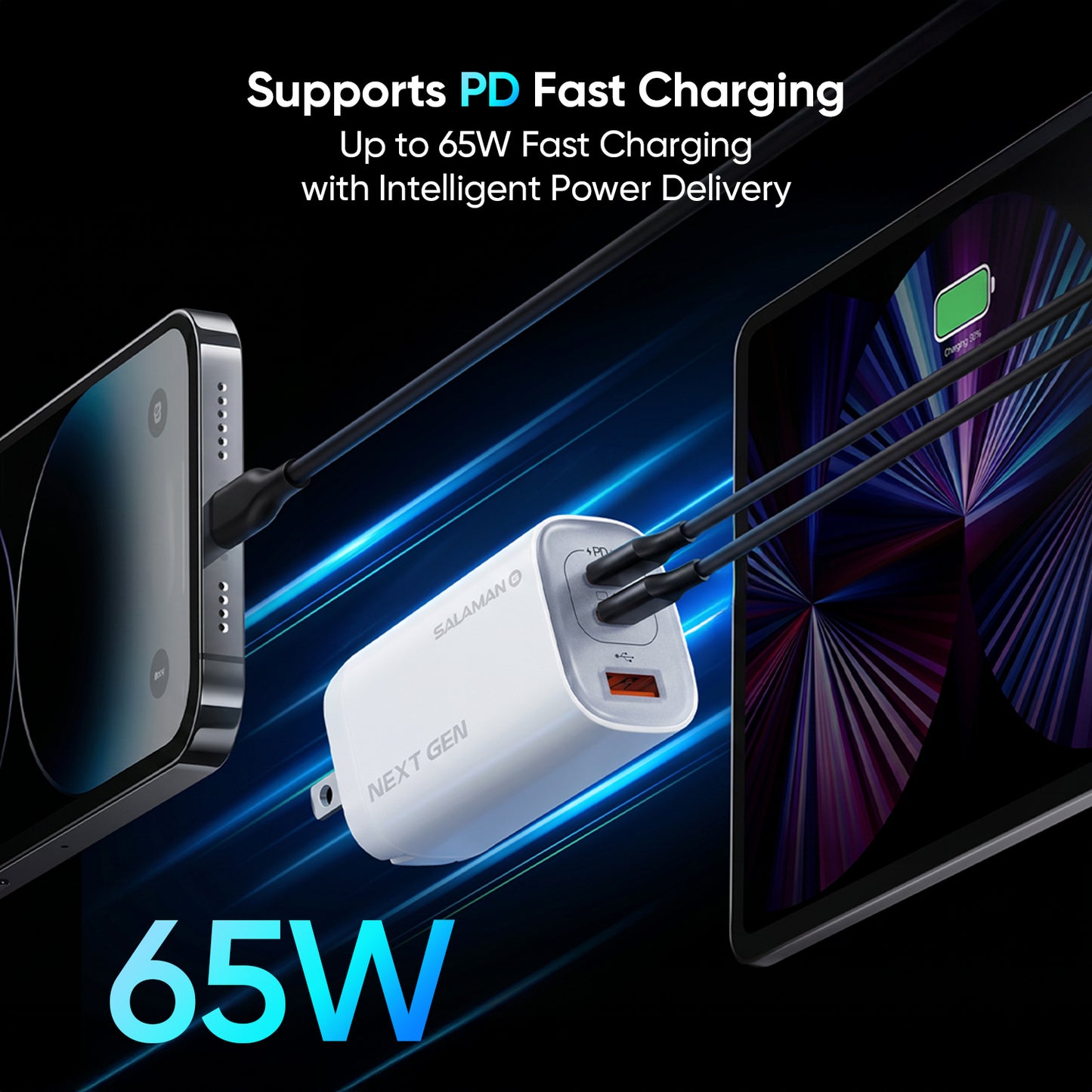 Salaman Next Gen GS Charger 65W product gallery 3