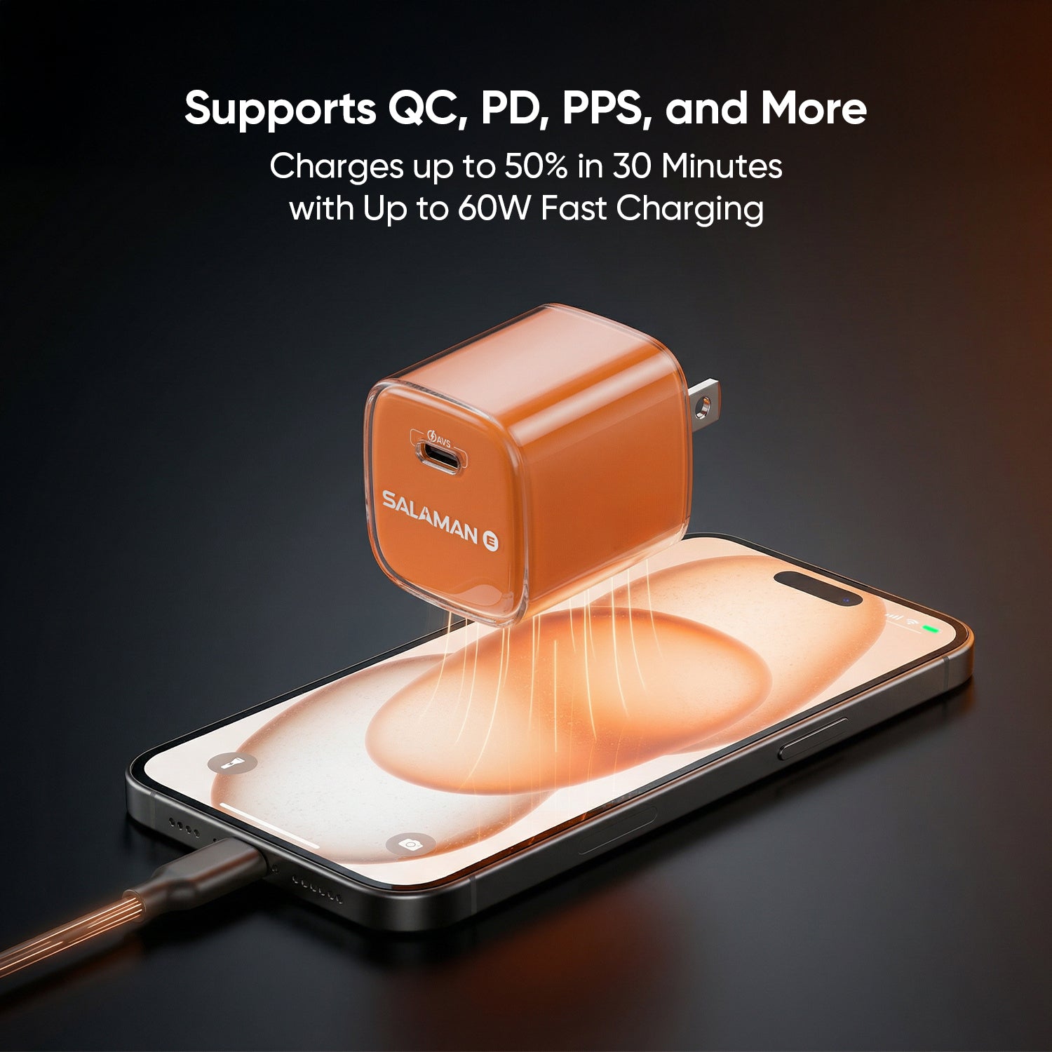 Salaman Edge SK Dynamic Power Charger 60W product gallery 3