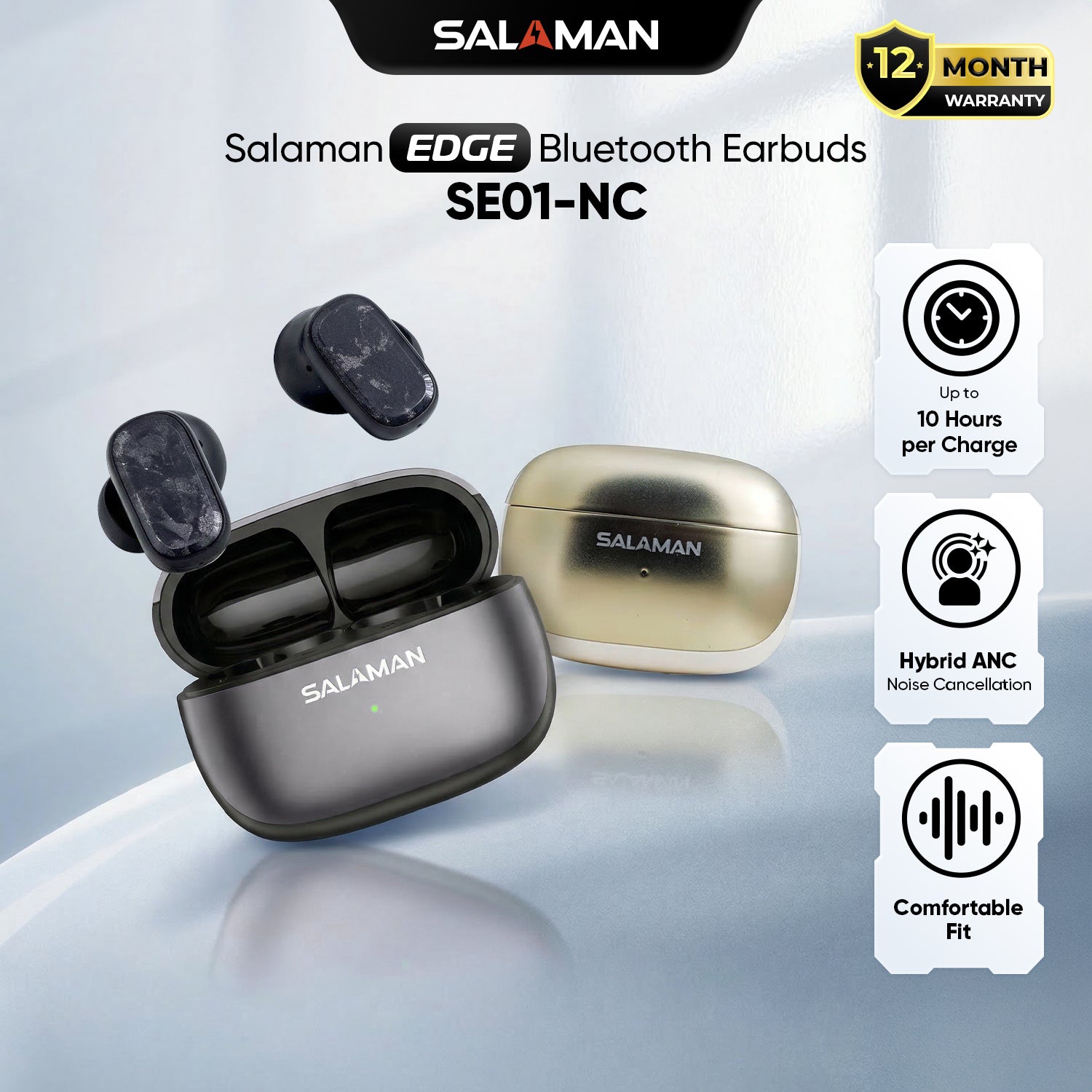 Salaman Edge AirLumen Earbuds product gallery 6