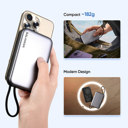 Salaman Edge XSlim Power Bank 10000mAh 22.5W