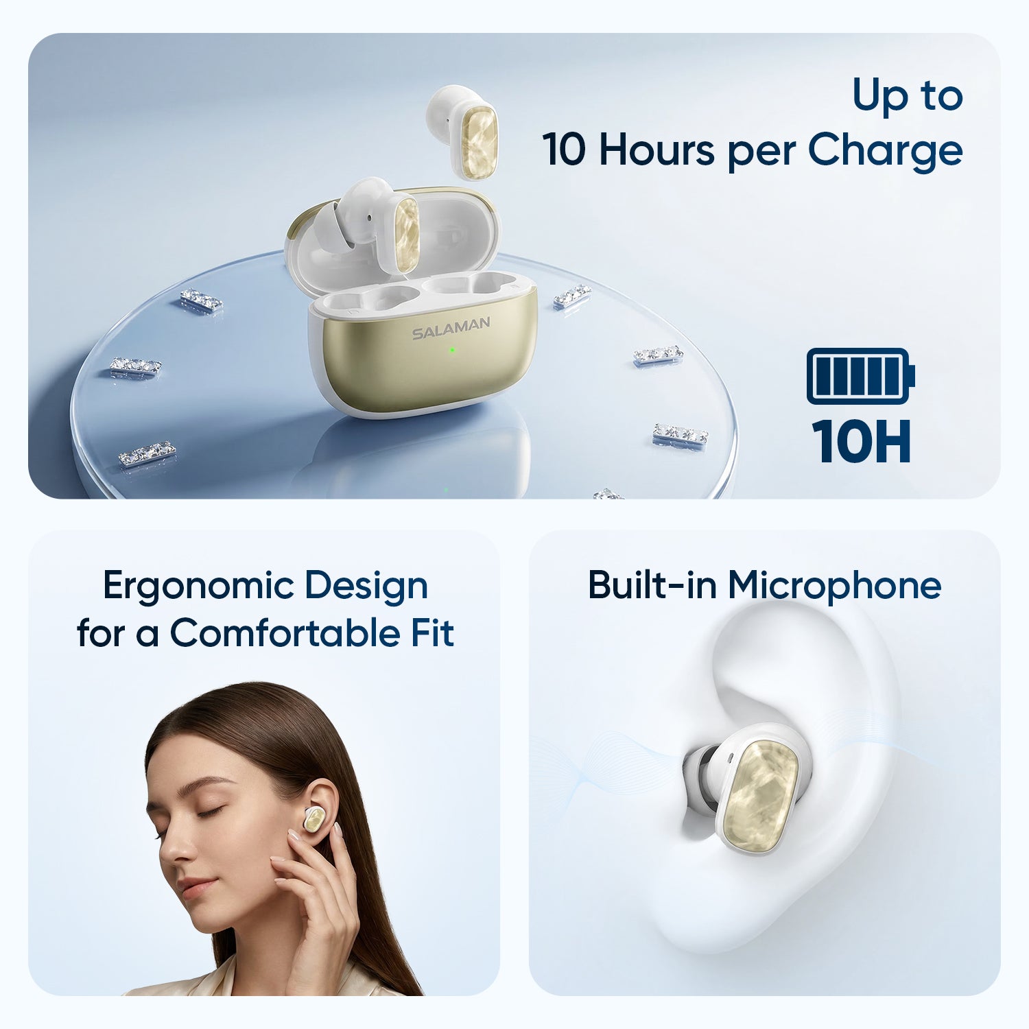 Salaman Edge AirLumen Earbuds product gallery 5