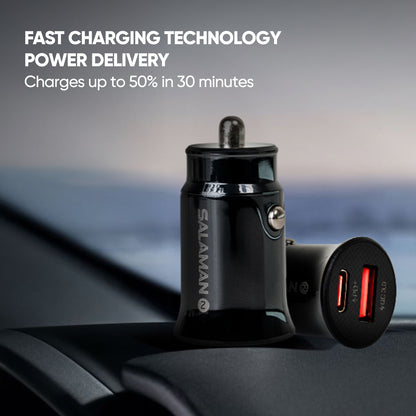 Salaman Nano EA 55W PD Car Charger gallery image 3