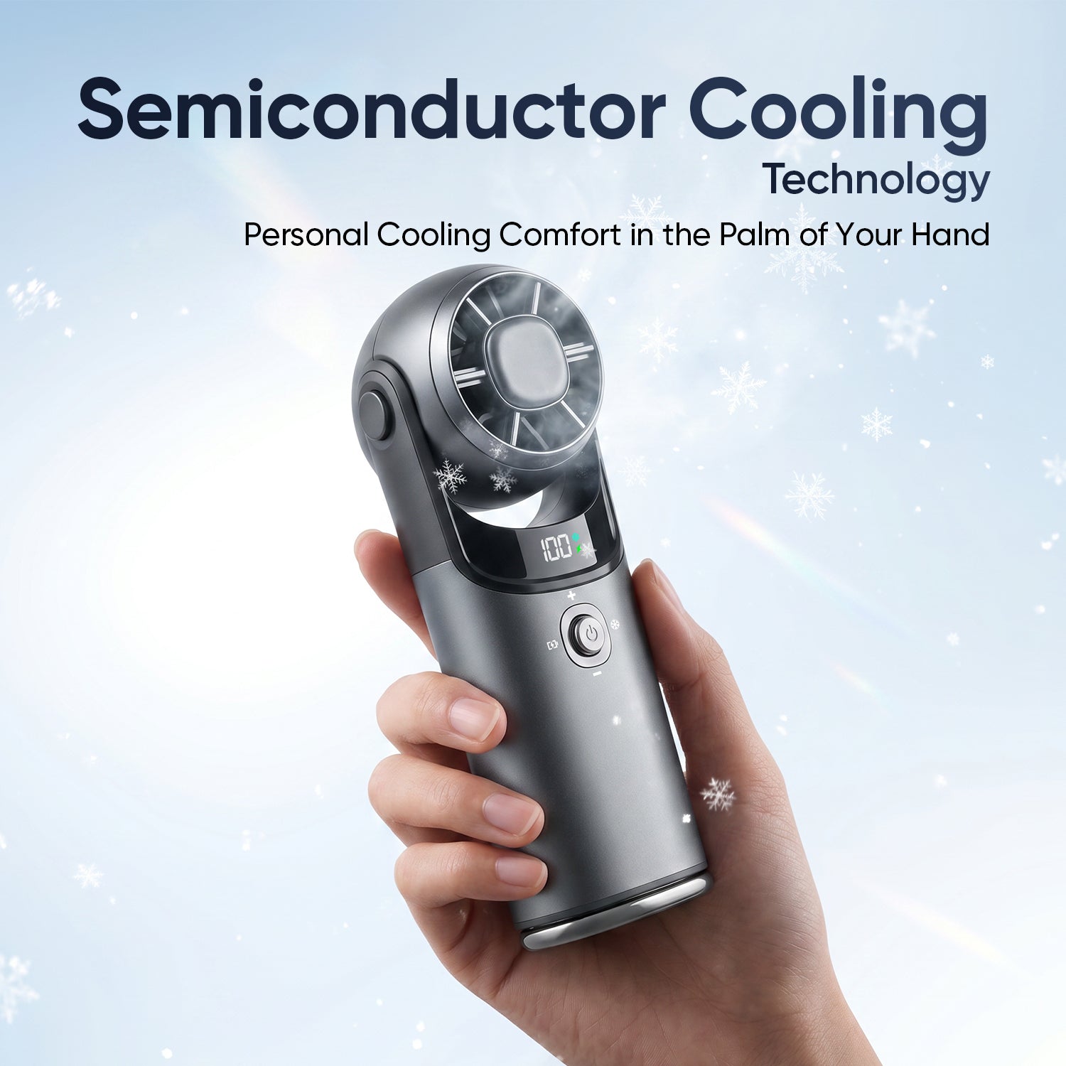 Salaman Edge Ice Fan Pro02SE Portable Fan 100-Speed product gallery 4