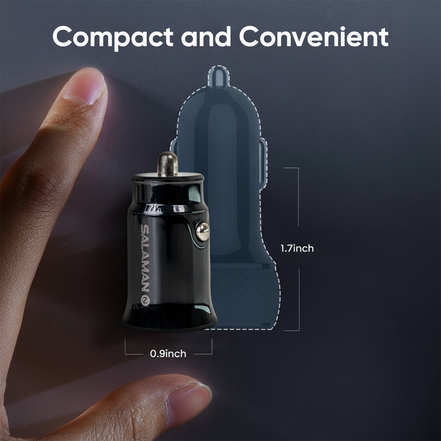 Salaman Nano EA 55W PD Car Charger gallery image 5