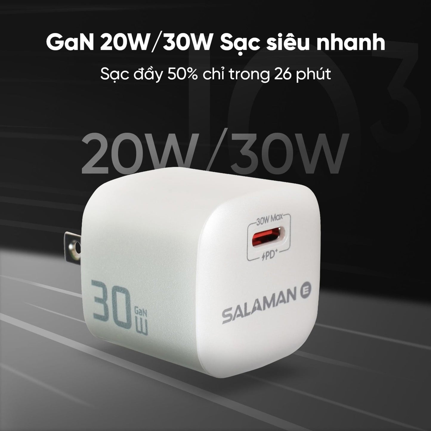 Salaman Edge SF Charger 20W