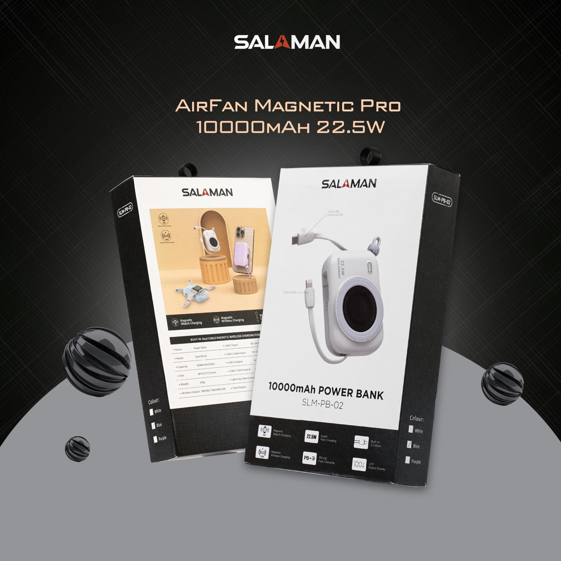 Salaman Edge Lensmate Power Bank 10000mAh 22.5W