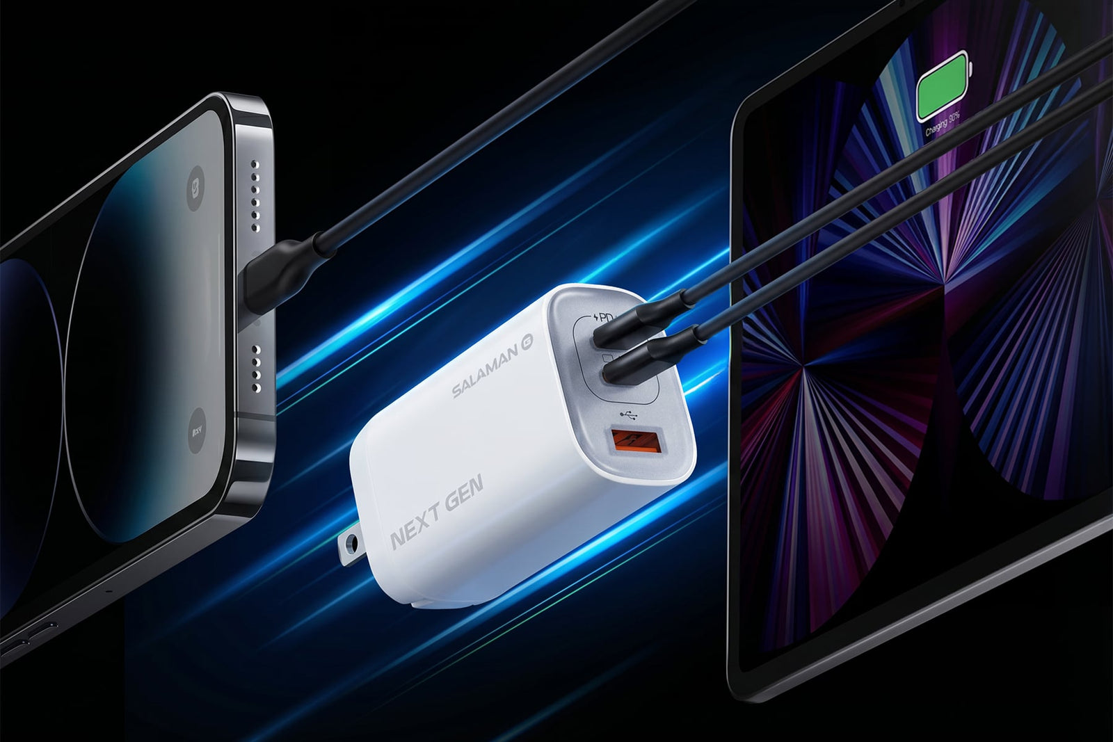 Salaman Next Gen GS Charger 65W