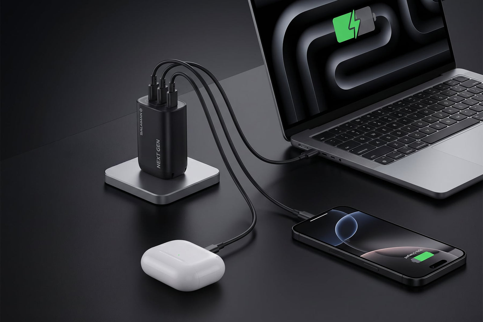 Salaman Next Gen GS Charger 65W