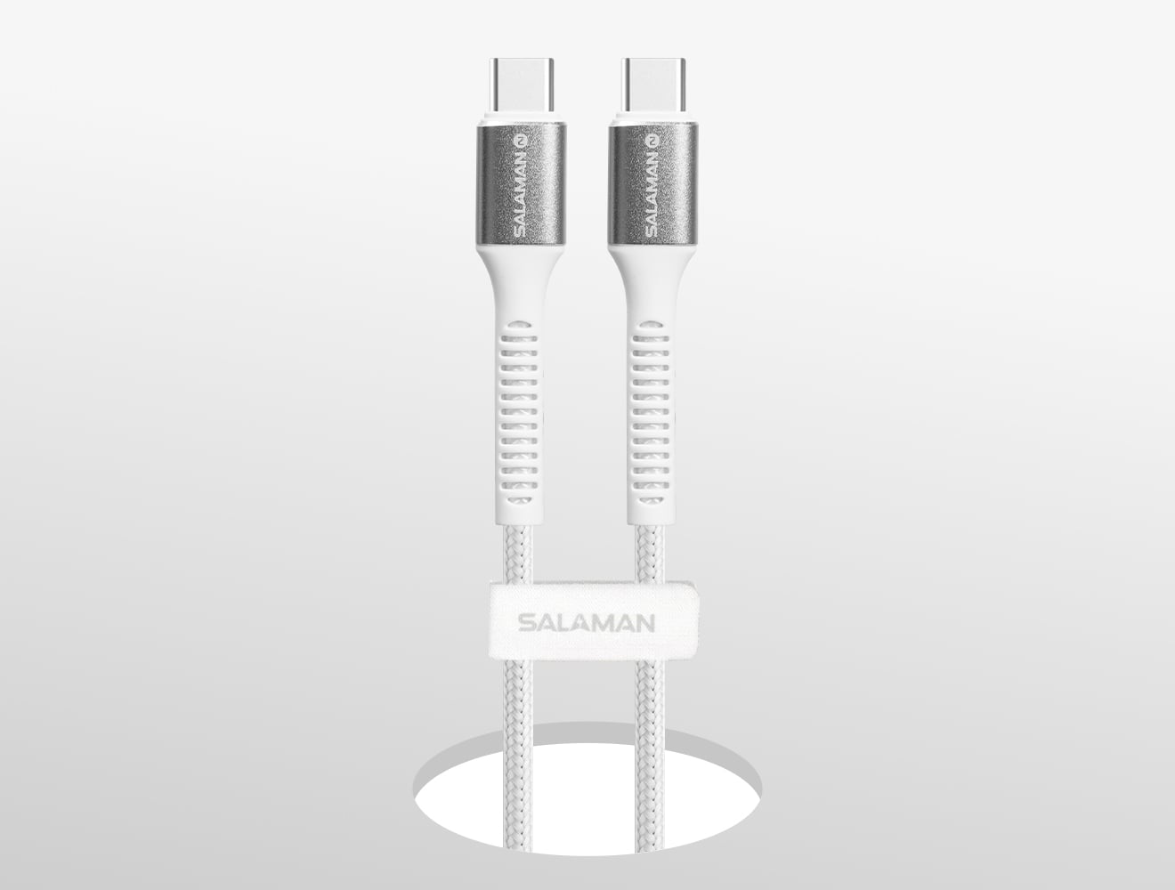 Salaman Nano EA USB-C to USB-C Cable 100W Braided