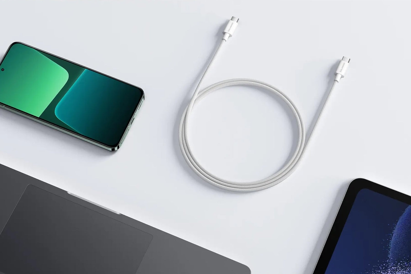 Salaman Nano GS USB-C to Lightning Cable 27W MFi