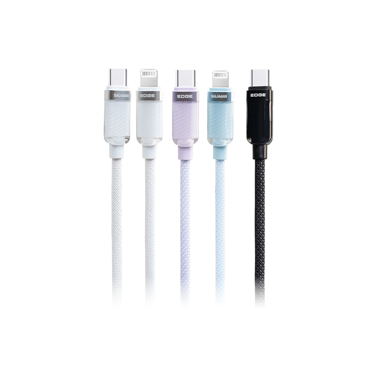 Salaman Edge SF USB-C to Lightning Cable 27W Braided product image
