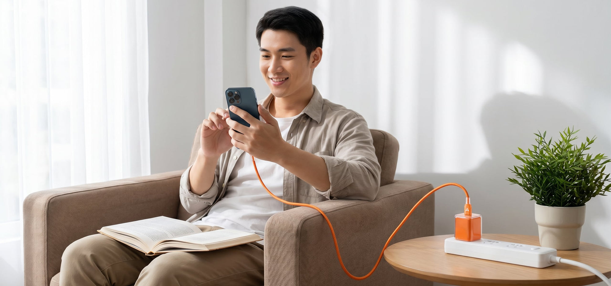 Salaman Edge SK USB-C to Lightning Cable 27W Braided