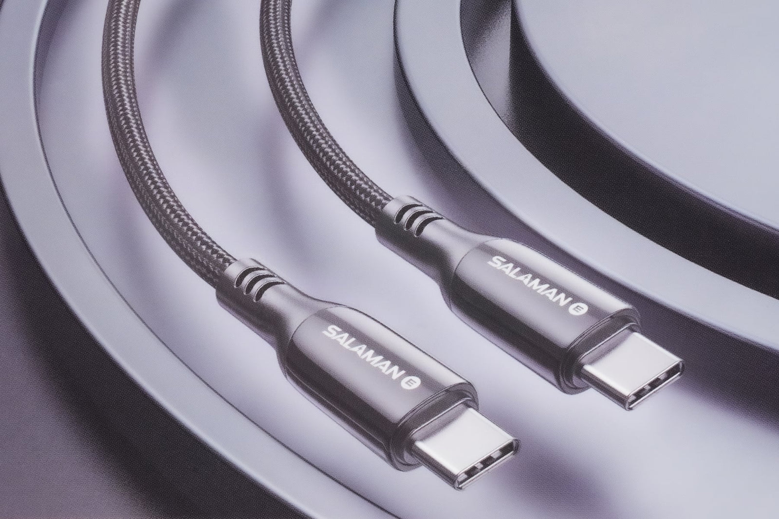Salaman Edge SV USB-C to USB-C Cable 100W Braided E-Marker