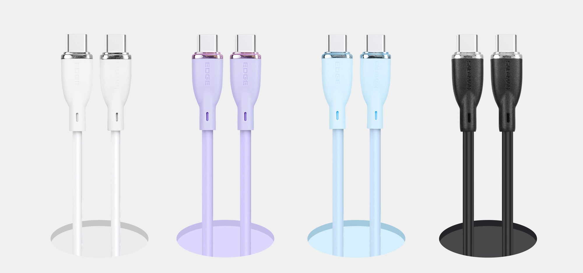Salaman Edge SX USB-C to USB-C Cable 60W Silicone