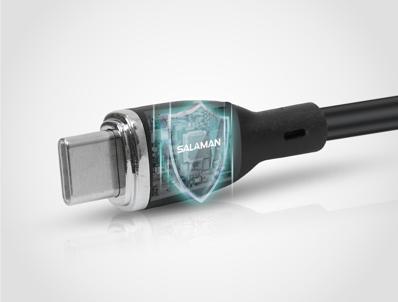 Salaman Edge SX USB-C to Lightning Cable 27W Silicone