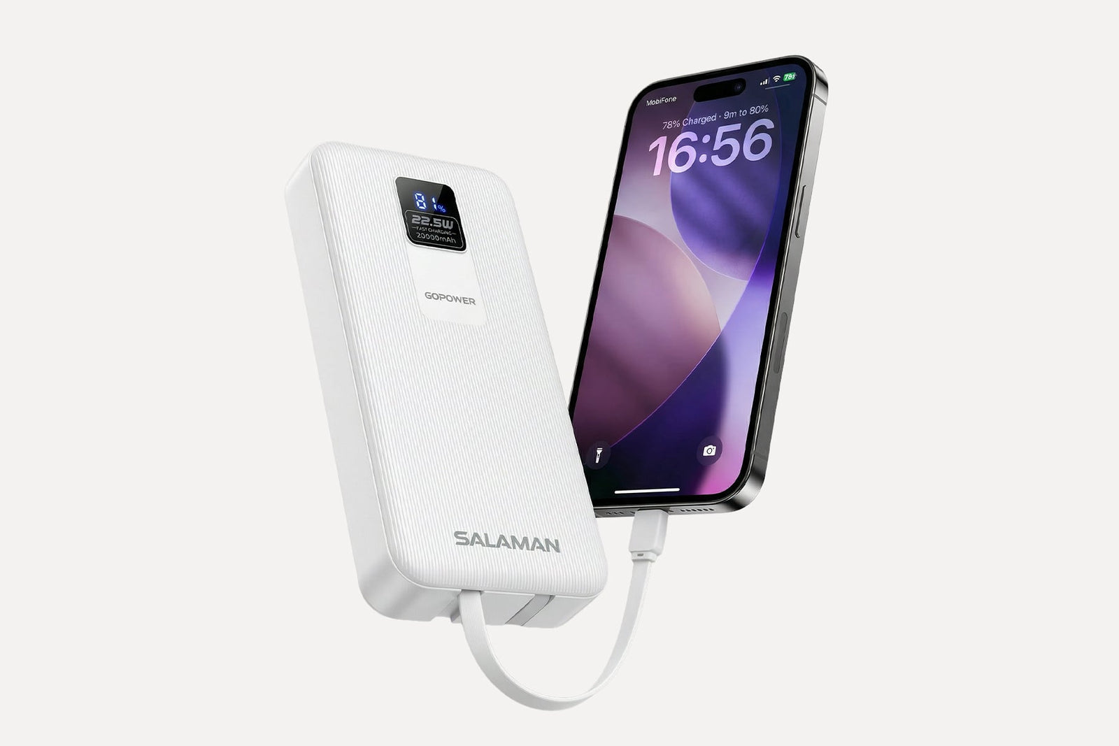 Salaman Nano GoPower Power Bank 30000mAh 22.5W