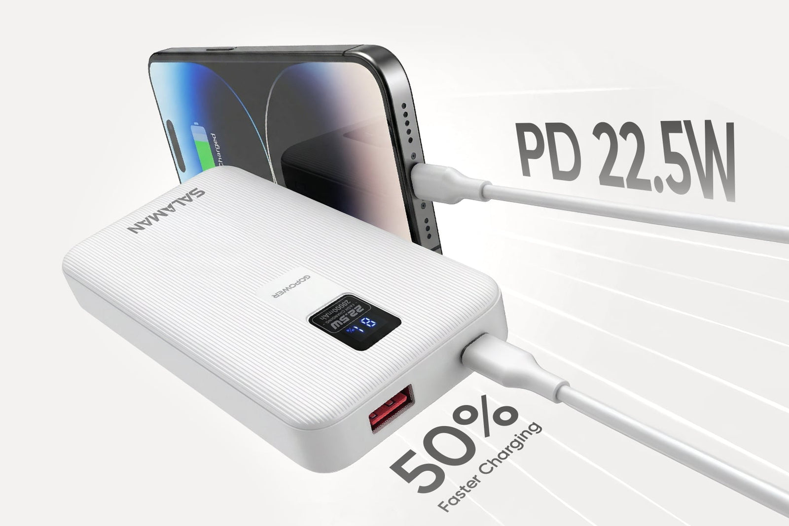 Salaman Nano GoPower Power Bank 30000mAh 22.5W