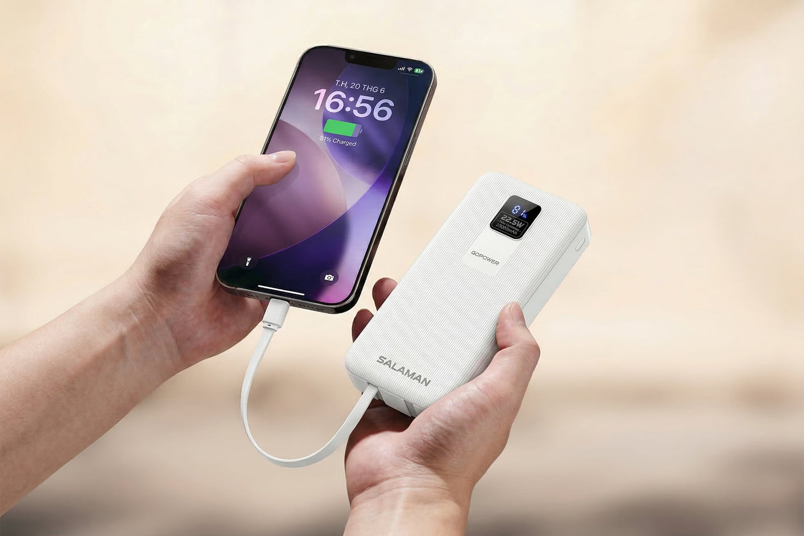 Salaman Nano GoPower Power Bank 30000mAh 22.5W