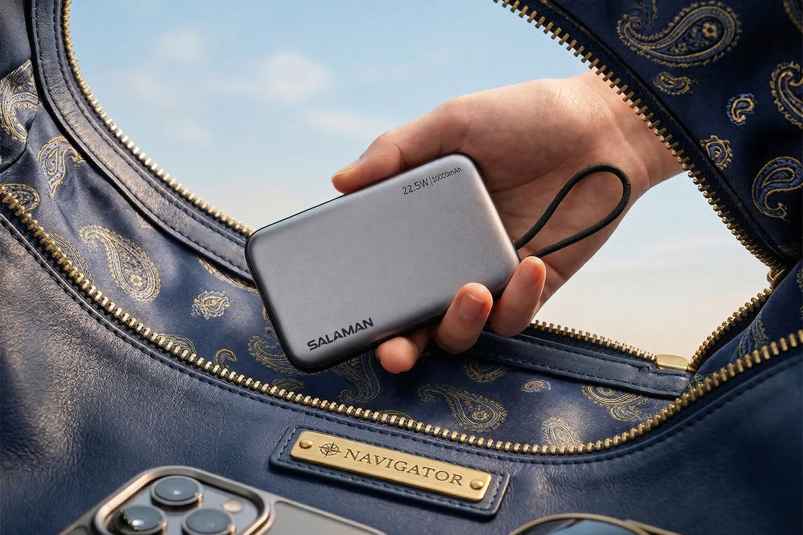 Salaman Edge XSlim Power Bank 10000mAh 22.5W